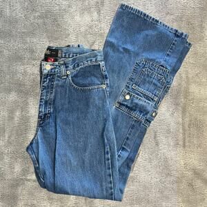 Y2k jalate flared denim jeans